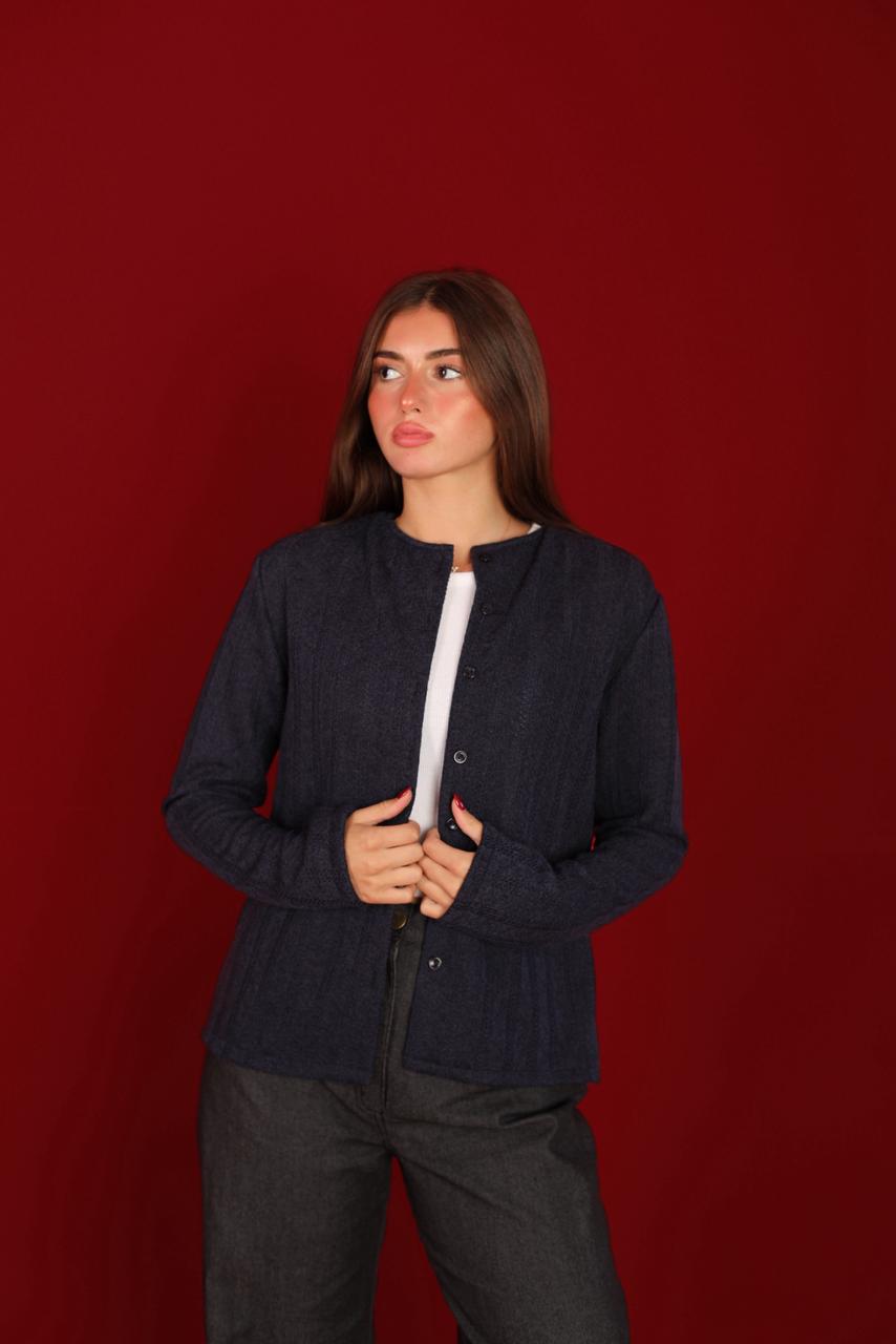 Navy Lila Cardigan